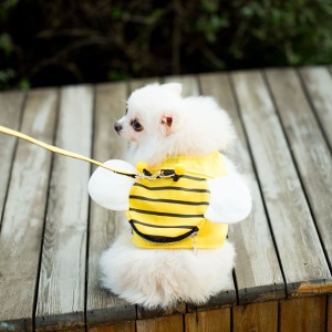 봉봉 꿀벌 강아지옷 하네스